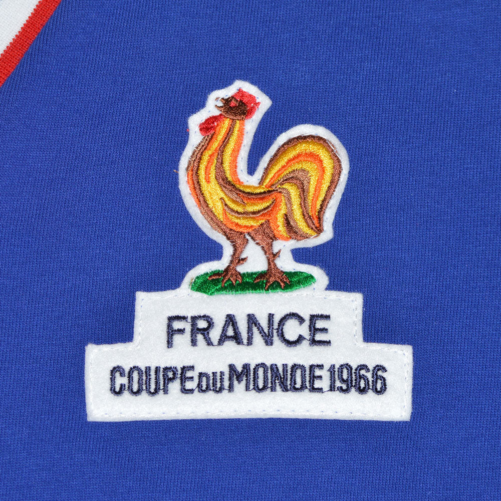France 1966 World Cup Kids Retro Football Shirt_1
