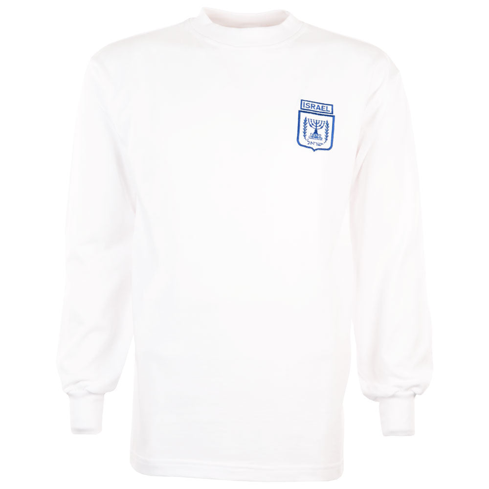 Israel 1970 World Cup Kids Retro Football Shirt_0