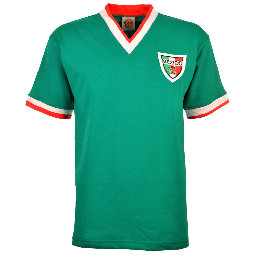 Mexico 1960-70s Kids Retro  Football Shirt_0