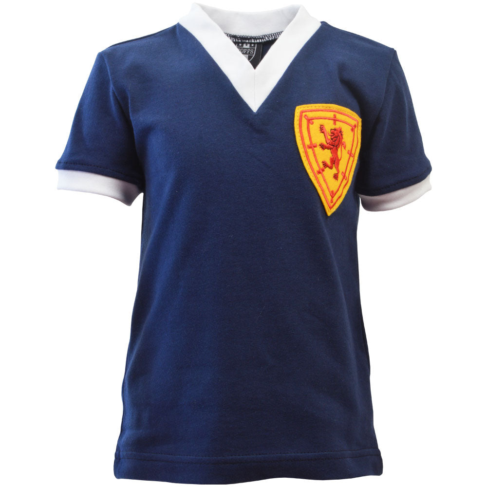 Scotland 1950 - 1960 Kids Retro Football Shirt_0
