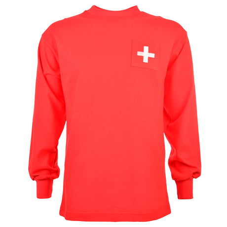 Switzerland 1960 Kids Retro Football Shirt_0