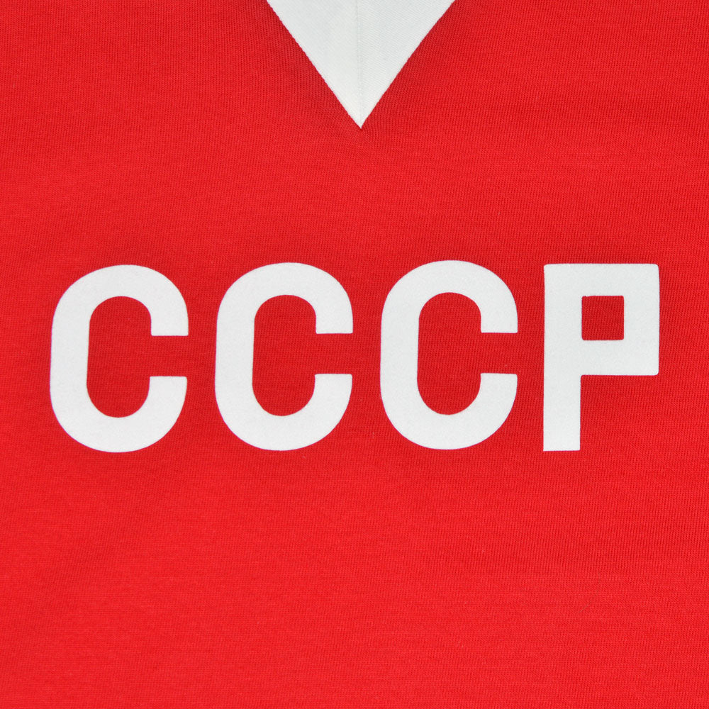 Soviet Union (CCCP) 1960s Kids Retro Football Shirt_1