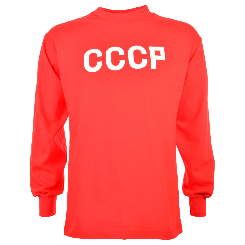 Soviet Union (CCCP) 1960s-70s Kids Retro Football Shirt_0