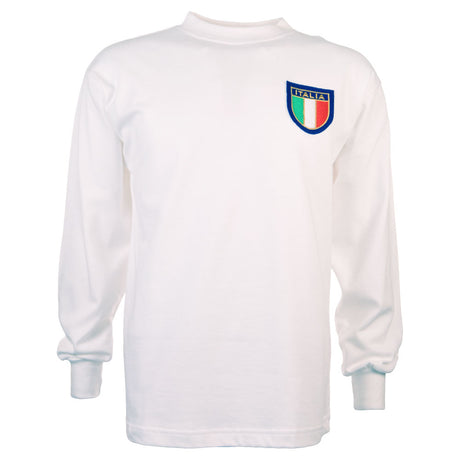 Italy 1960s Away Kids Retro Football Shirt_0