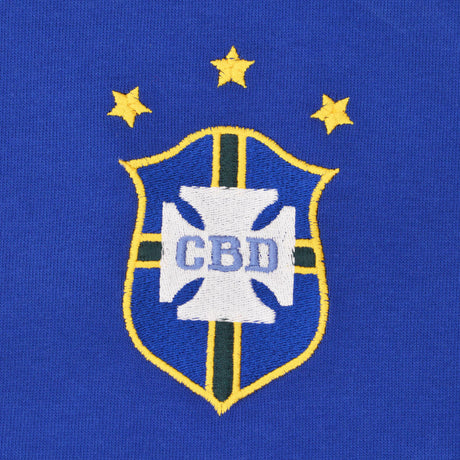 Brazil 1971 3 Star Kids Retro Football Shirt_1