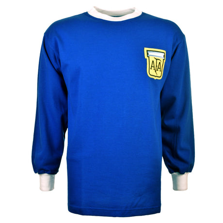 Argentina 1982 World Cup Kids Retro Football Shirt_0