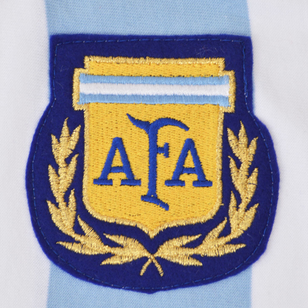 Argentina 1986 World Cup Kids Retro Football Shirt_1