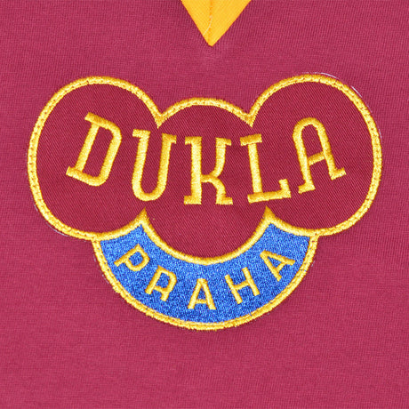 Dukla Prague 1960s Kids Retro Football Shirt_1