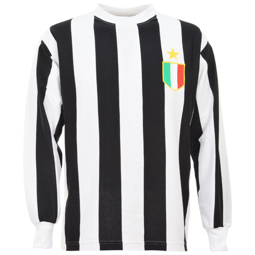 Piemonte Calcio Retro 1960s Kids Long Sleeved Retro Football Shirt_0
