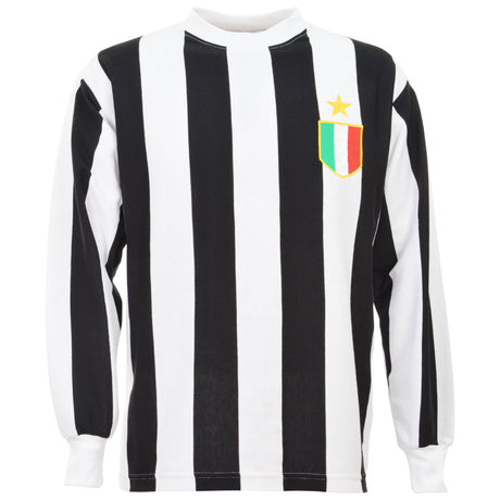 Piemonte Calcio Retro 1960s Kids Long Sleeved Retro Football Shirt_0