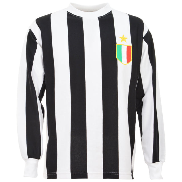 Piemonte Calcio Retro 1960s Kids Long Sleeved Retro Football Shirt_0