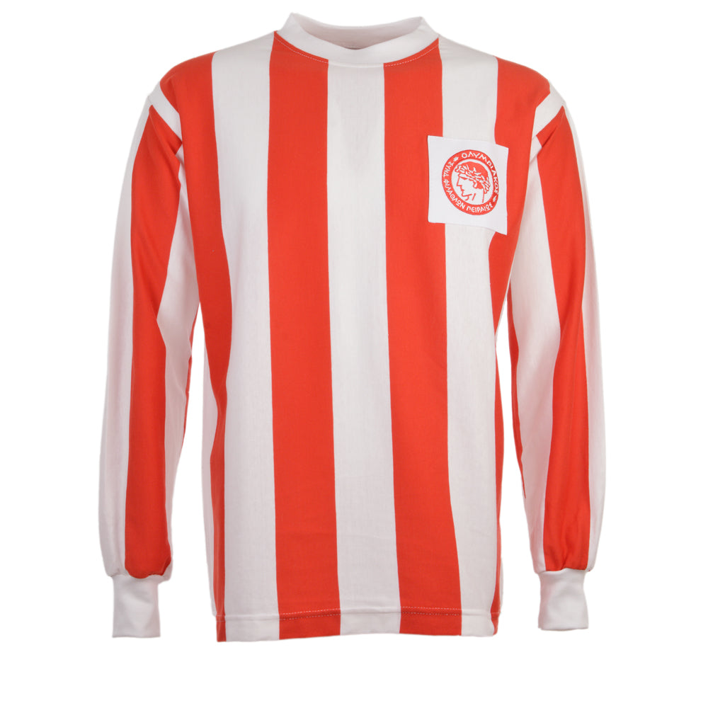 Olympiakos 1970s Kids Retro Football Shirt_0
