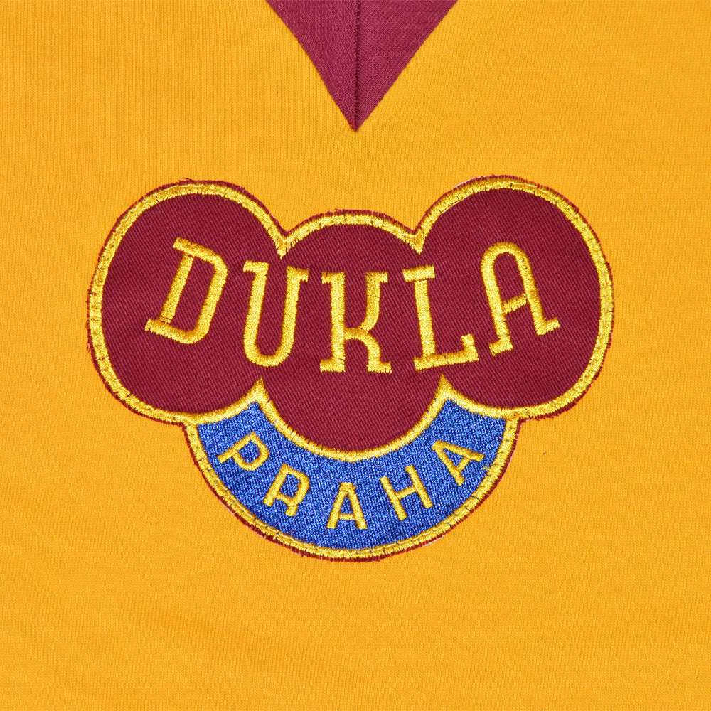 Dukla Prague 1960s Away Kids Retro Football Shirt_1