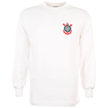 Corinthians Paulista 1970s Kids Retro Football Shirt_0