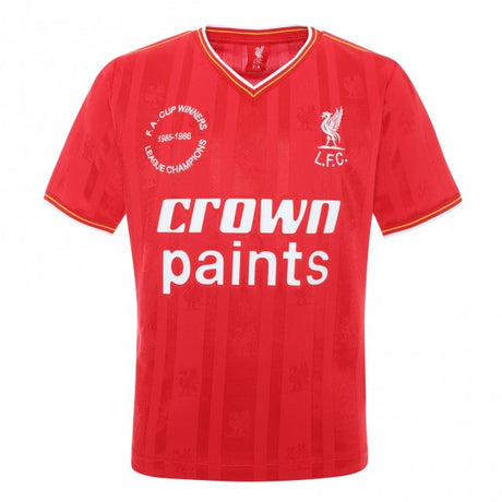 Kids Liverpool 86 Crown Paints Home Shirt_0