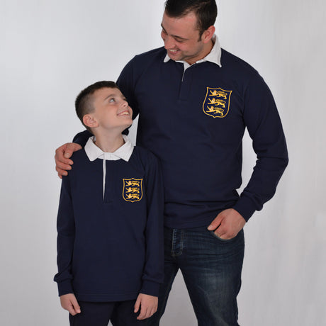 British & Irish Lions 1930's Vintage Kids Rugby Shirt_1