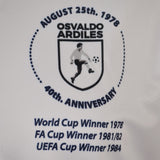 Limited Edition Ossie Ardiles Signed Football Shirt_2