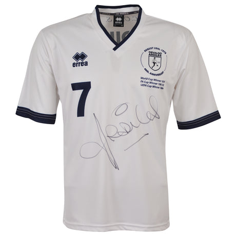 Limited Edition Ossie Ardiles Signed Football Shirt_0