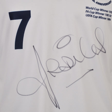 Limited Edition Ossie Ardiles Signed Football Shirt_1