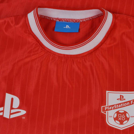 Playstation Tee Red Shadow Stripe Polyester_2