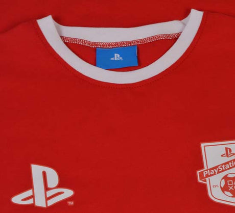 Playstation Tee Red Cotton_2
