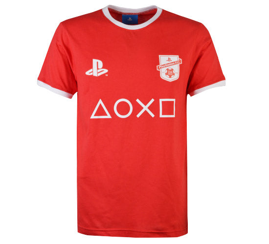 Playstation Tee Red Cotton_0