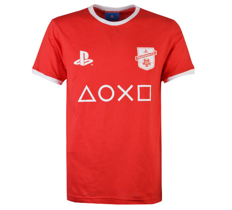 Playstation Tee Red Cotton_0