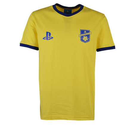 Playstation Tee Yellow/Royal Cotton_0