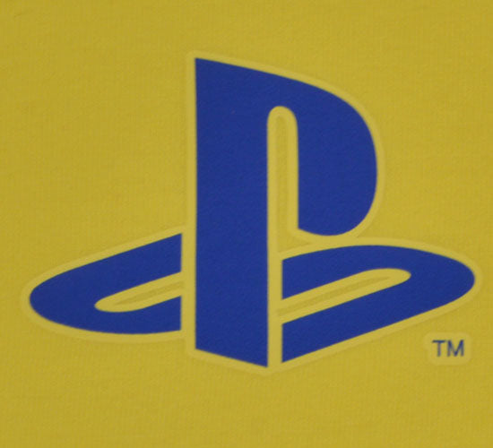 Playstation Tee Yellow/Royal Cotton_1