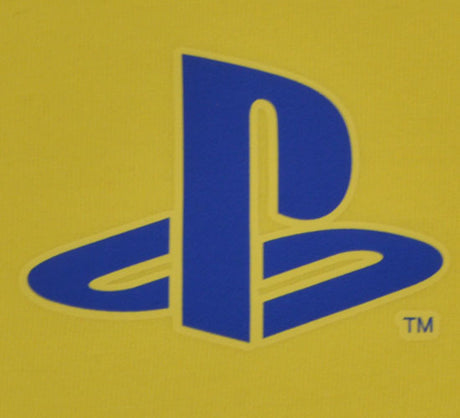 Playstation Tee Yellow/Royal Cotton_1