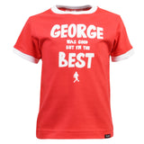 Kids "Best" Red/White Ringer_0