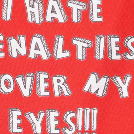 Kids I Hate Penalties Red/White Ringer_1