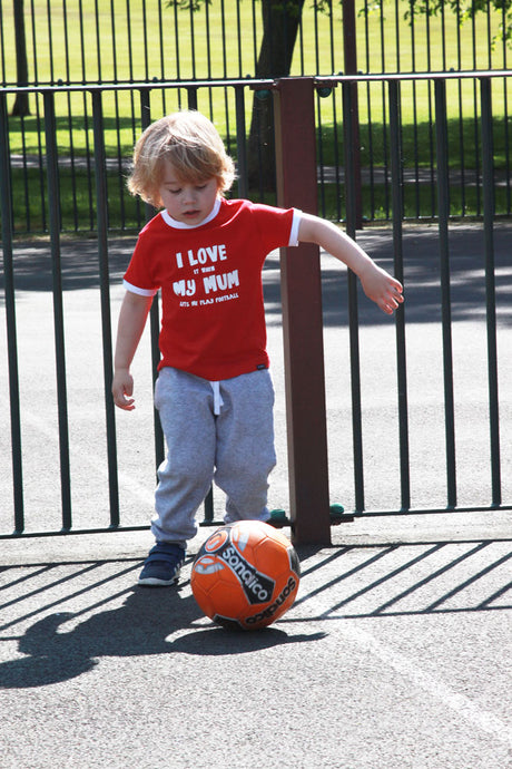 Kids I Love It When Mum - Red/White Ringer_3