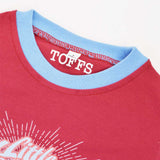 Kids Little Hammer - Maroon/Sky Ringer_2