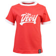 Kids Little Devil - Red/White Ringer_0