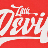 Kids Little Devil - Red/White Ringer_1