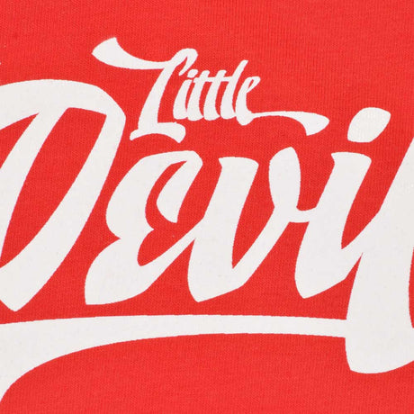 Kids Little Devil - Red/White Ringer_1