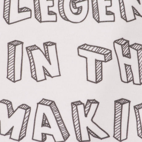 Kids Legend in the Making - White/Black Ringer_1