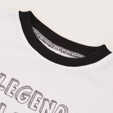 Kids Legend in the Making - White/Black Ringer_2
