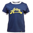 Kids Tartan Army - Navy/White Ringer_0