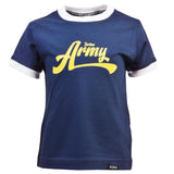 Kids Tartan Army - Navy/White Ringer_0