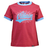 Kids Little Villain - Maroon/Sky Ringer_0