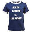 Kids North London - Navy/White Ringer_0