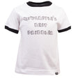 Kids Newcastle's Best Dribbler - White/Black Ringer_0