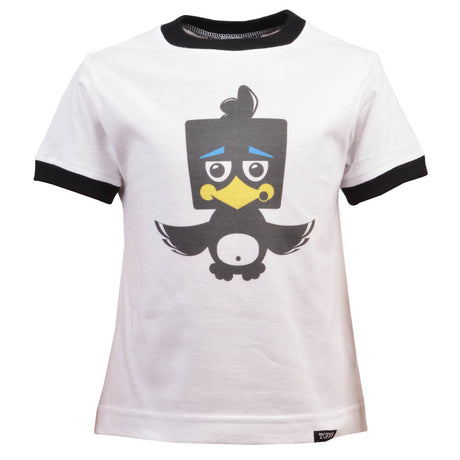 Kids Newcastle - White/Black Ringer_0
