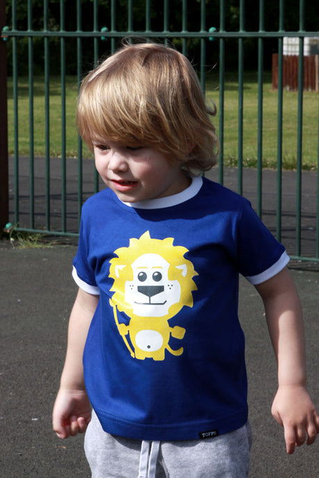 Kids Chelsea - Royal/White Ringer_3