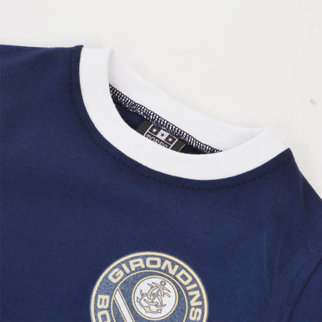 Kids Bordeaux 12th Man - Navy/White Ringer_2