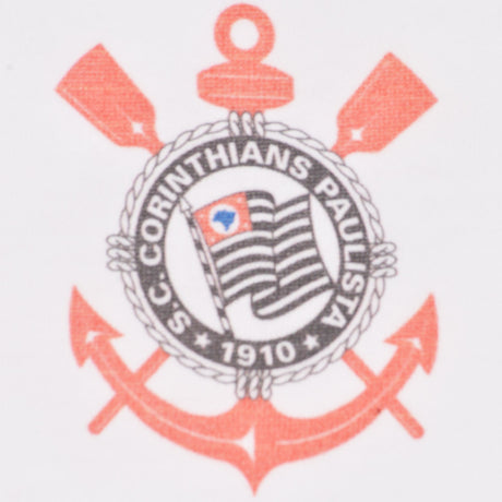 Kids Corinthians Paulista 12th Man- White/Black Ringer_1