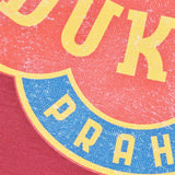 Kids Dukla Prague 12th Man T-Shirt - Maroon/Amber Ringer_1