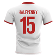 2025-2026 Wales Flag Concept Rugby Shirt (Halfpenny 15)_3